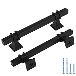 Lepatape 3-3/4inch Matte Black Cabinet Pulls