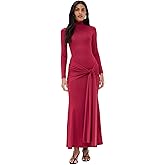 BARDOT Women's Alix Maxi Tie Front Dress
