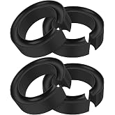 OwnMy 4PCS Rubber Coil Spring Spacers for Cars Round Coil Spring Boosters | Heavy Duty Universal Coil Spring Boosters Spacers Coil Spring Lift Spacers 5-5.5 Inch Rear Coil Spring Spacers for Trucks