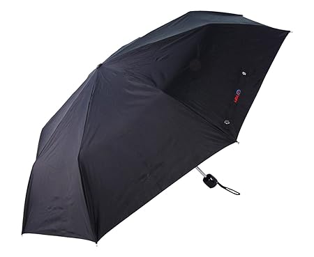 3-Fold Stainless Steel Umbrella(Black)