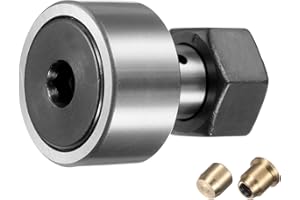 uxcell Cam Follower Track Runner Bearings CF16/KRV35 PPA Needle Roller Stud Track Bearing, 35mm Roller Diameter, M16 Stud Typ