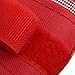 Jardin Pet Dog Anti Bark Bite Chew Muzzle Mask, Soft Mesh, Medium, Red