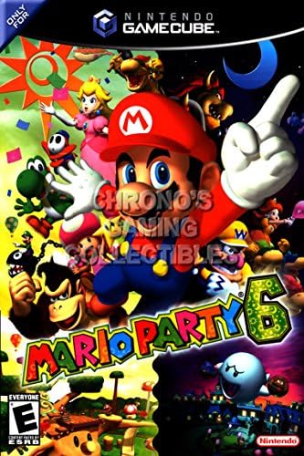 CGC Huge Poster - Mario Party 6 - Nintendo GameCube GC - NGC034 (24" X 36")