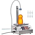 VEVOR Paste Liquid Filling Machine 30-15000g, 17L/min Large Flow Rate, Automatic Bottle Filling Machine for Oil, Detergent, Shampoo, Yogurt, Drink, Glue, Medium-low Viscous Liquids