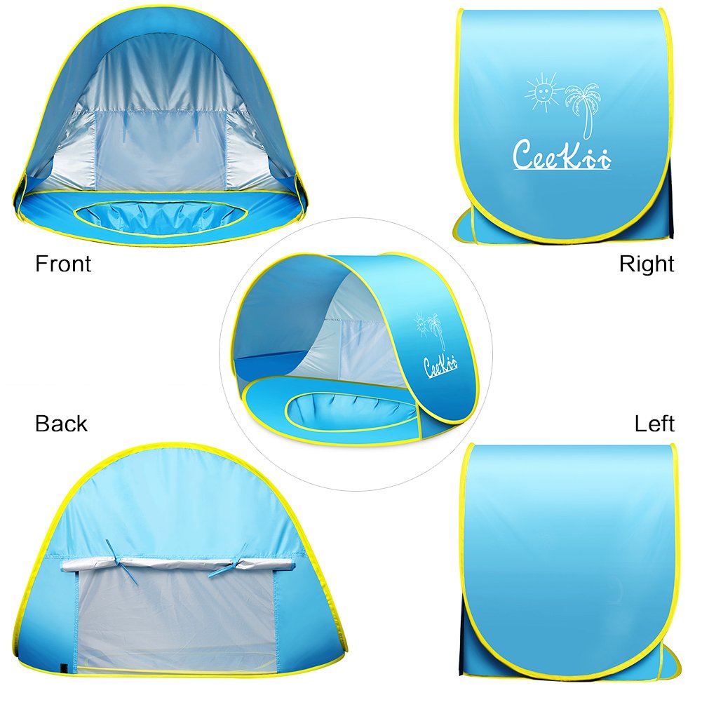 UV Protection Sun Shelter for Babies Toddlers Infants CeeKii Baby Beach