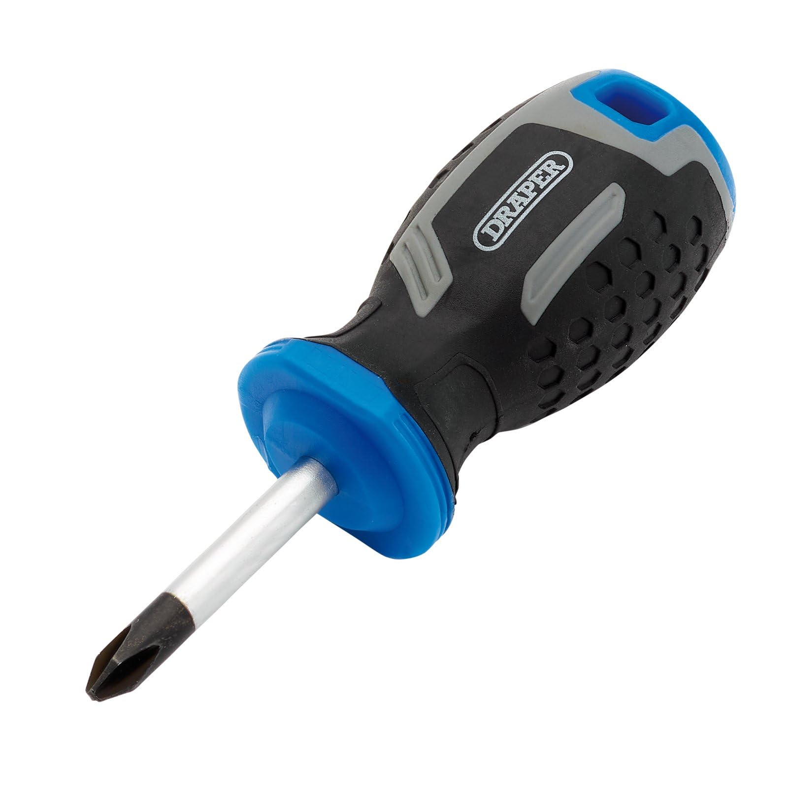 Draper Phillips Soft Grip Screwdriver, PH2 x 38mm - 13357 - Magnetic Tip, CRV Blade
