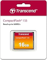 Transcend 16GB CompactFlash CF Card 133X Ultra DMA 4 MLC NAND for DSLRs view 2