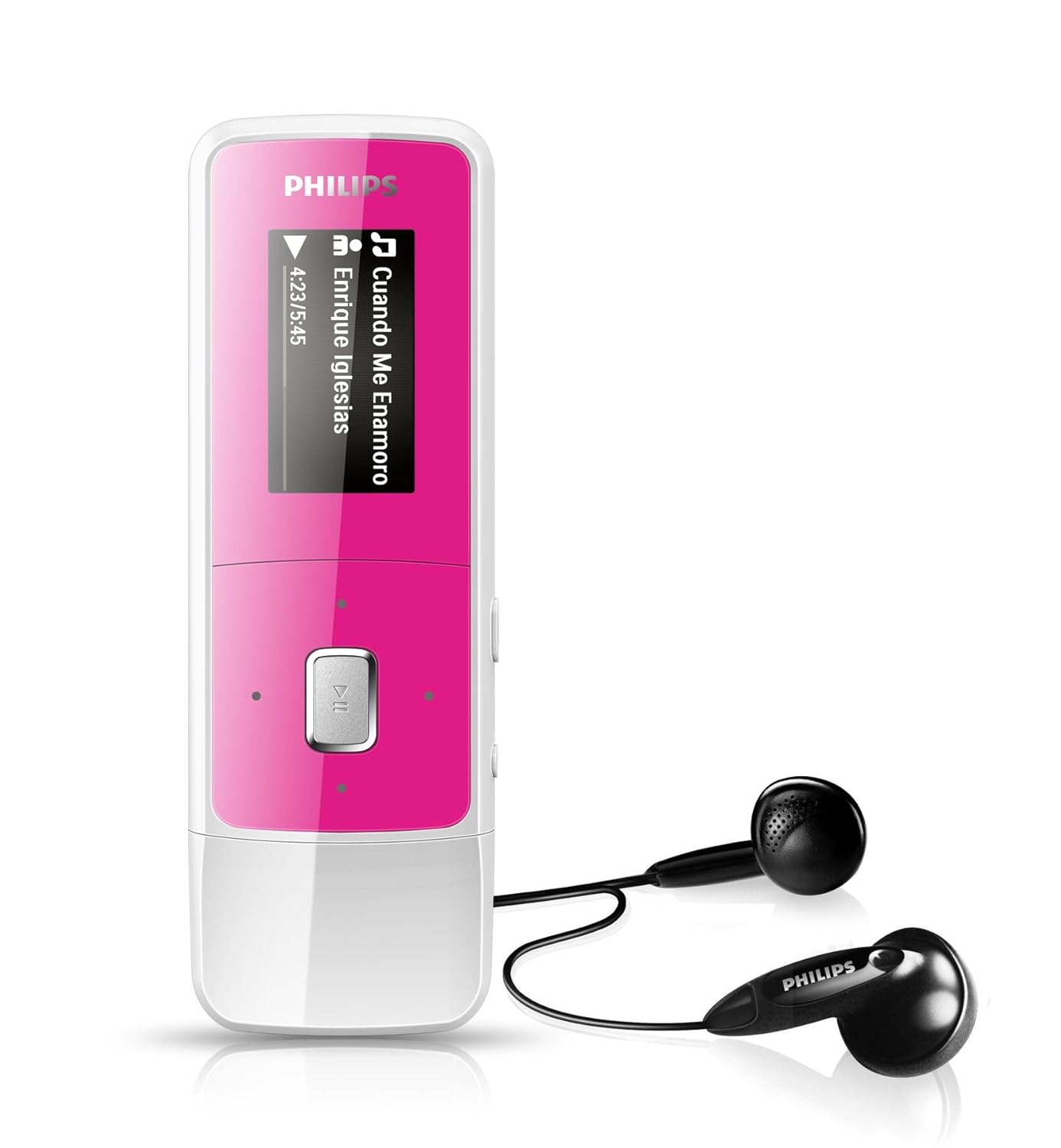 Philips SA3MXX04PA/02 Pink 4GB Portable MP3 Player: Amazon.co.uk:  Electronics