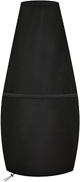 Dokon Large Chimenea Cover Waterproof Windproof UV Resistant 122x21/61cm