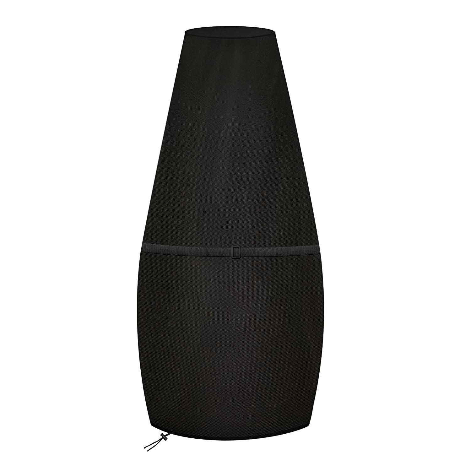 Dokon Large Chimenea Cover Waterproof Chiminea Covers Windproof Anti-UV Heavy Duty Oxford Fabric Outdoor Chimney Cover, Garden Patio Heater Covers (122x21/61cm) - Black
