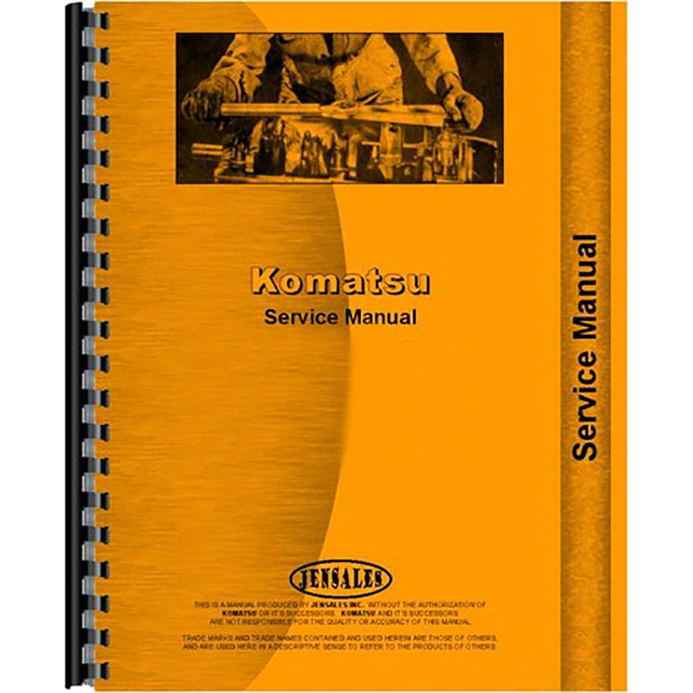 Amazon.com: Service Manual Komatsu D20 D21 Series Diesel Crawler (60001 &  Up) Chassis Only: Industrial & Scientific