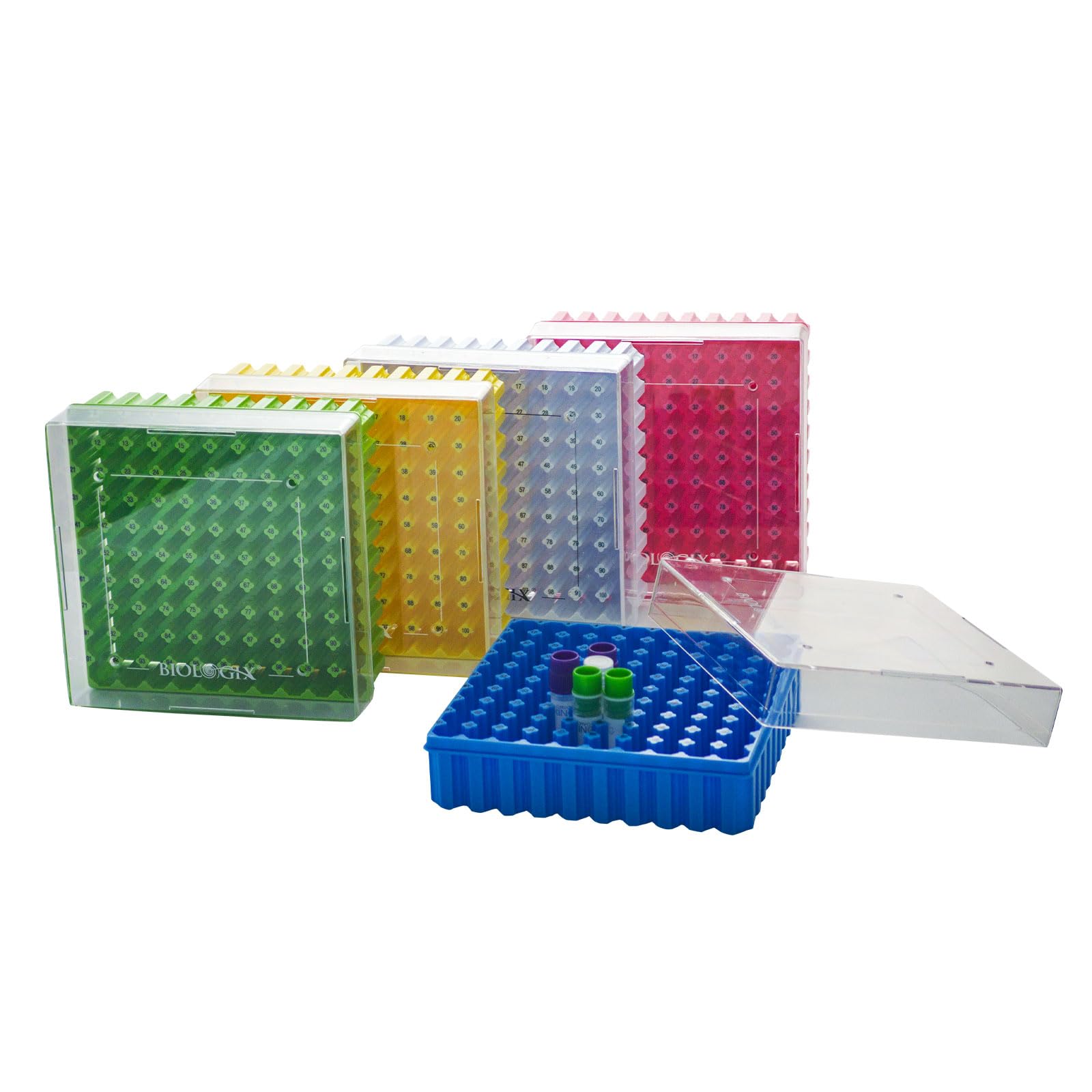 CryoKing Polycarbonate Freezer Boxes for Sample