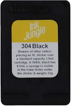 amazon hp 304 black ink cartridge