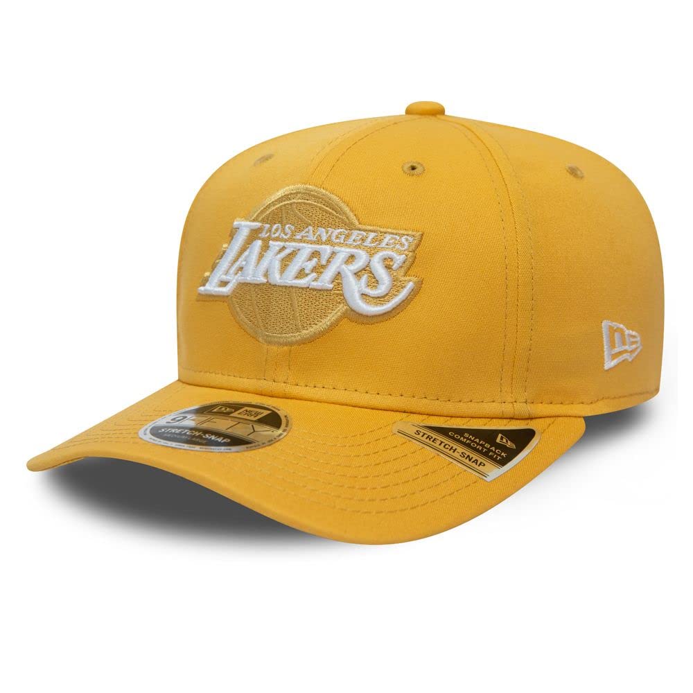 New Era NBA Los Angeles Lakers League Essential 9FIFTY Stretch Snapback Cap, Größe:S/M