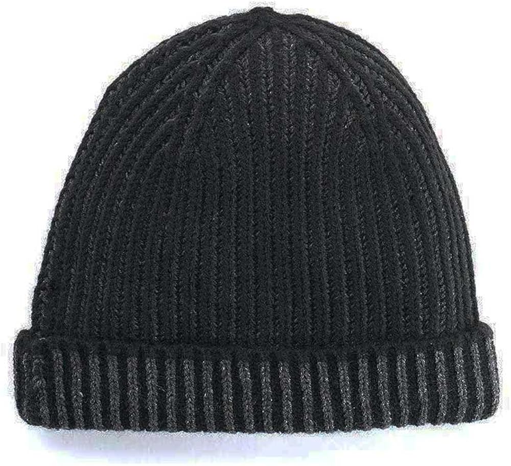 mens ribbed beanie hat