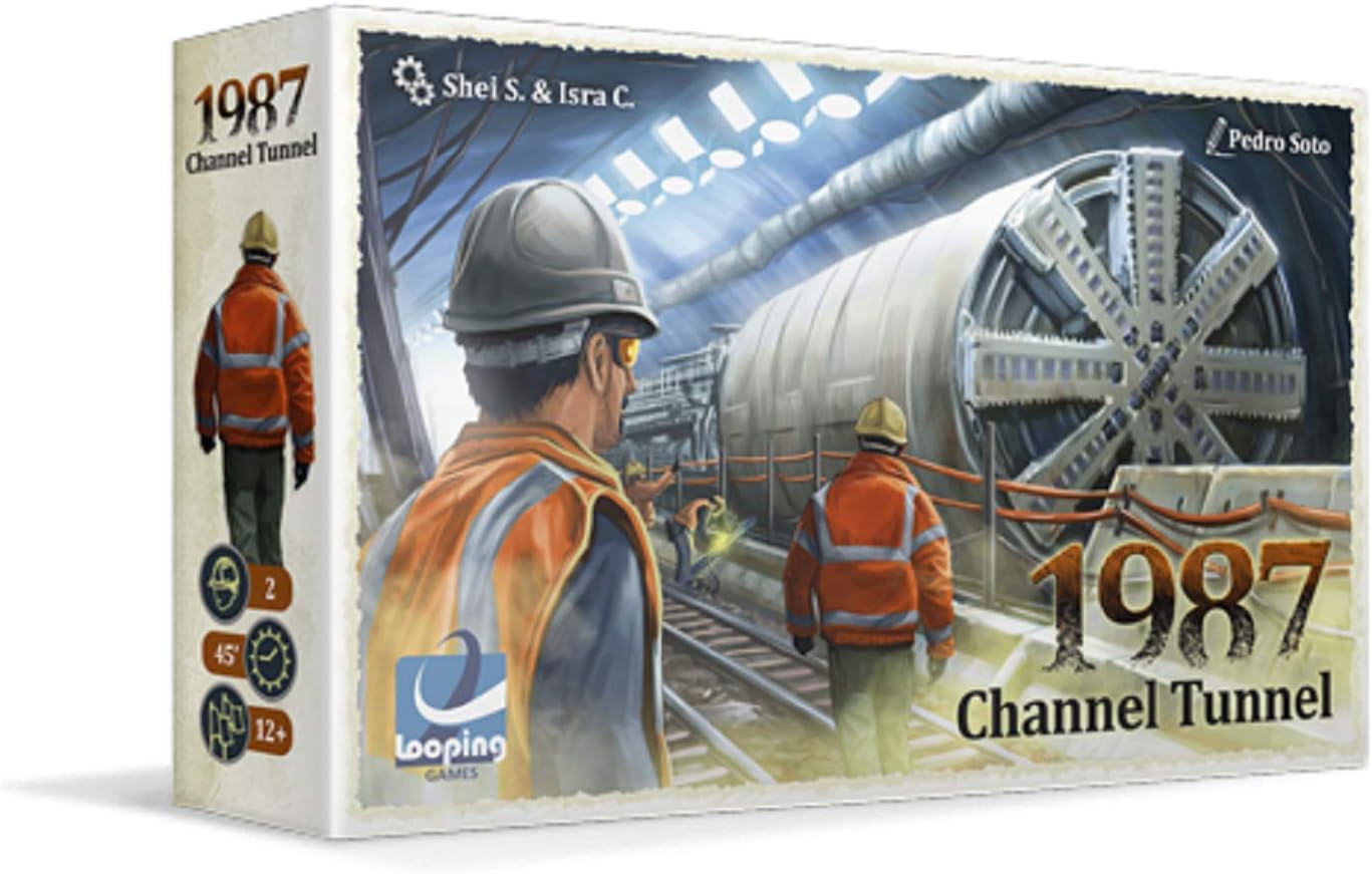 Looping Games 8425402193358 1987 Channel Tunnel, Colourful, Large
