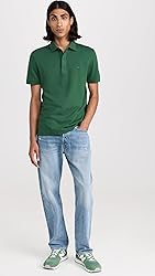 Lacoste Mens Short Sleeve Paris Polo, Appalachan