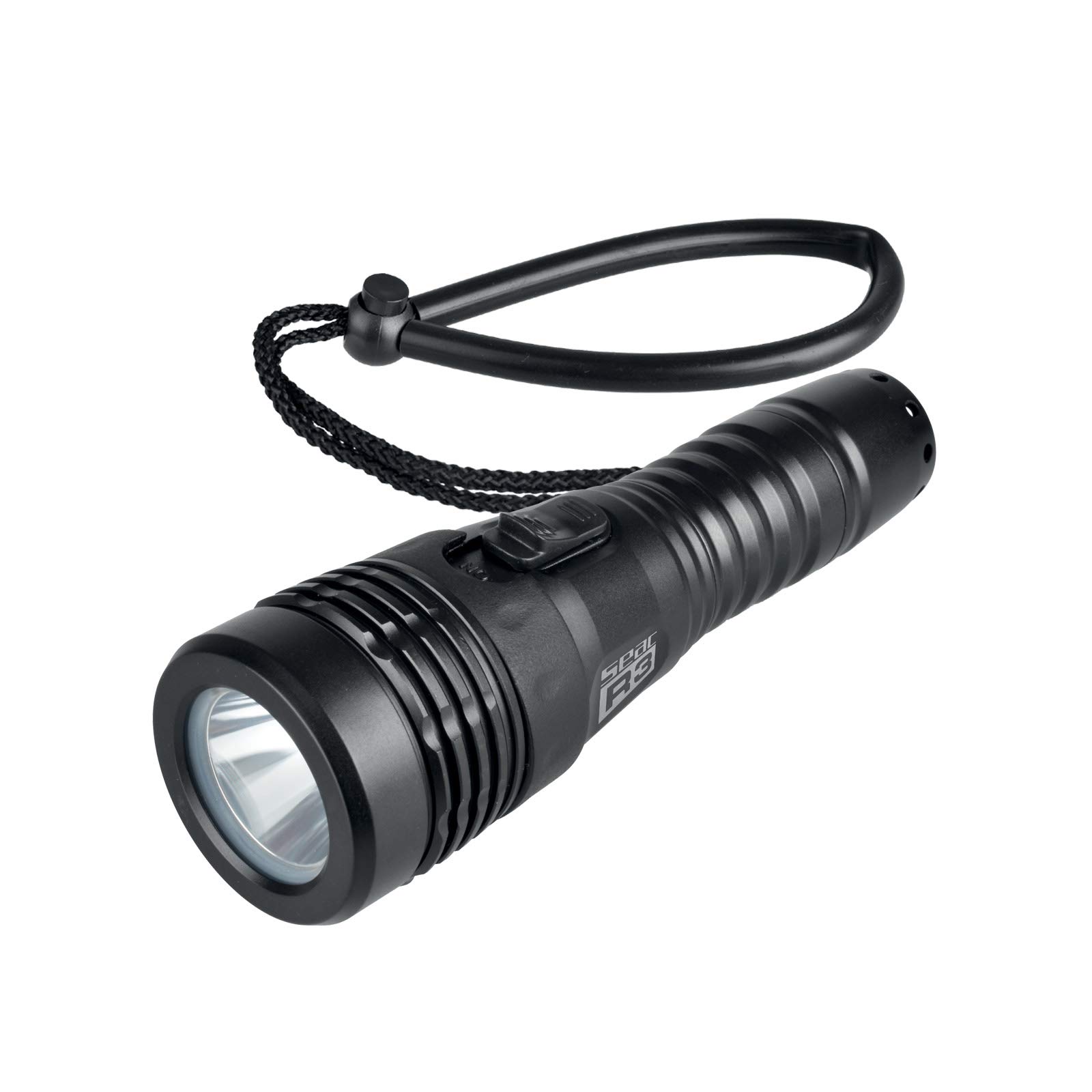 SEAC Sub R3 SCUBA Diving Torch Light, Single LED, 400 Lumens, Micro-USB, Rechargeable, Aluminum