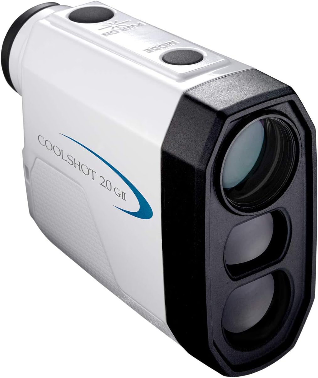Nikon COOLSHOT 20 GII Golf Laser Rangefinder, White, 16667 : Sports & Outdoors