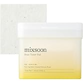 mixsoon Bean Toner Pad,Moisturizing, Elasticity,Exfoliation, Bean Extracts, Cotton Pad (180ml/6.08fl.oz/70 Sheets)
