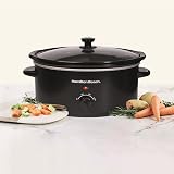 Hamilton Beach 6.5L Slow Cooker HBSC070B 240W Energy Efficient Black view 2