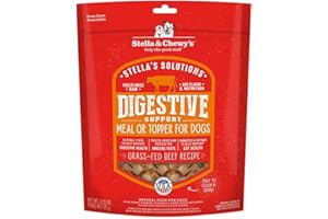Stella & Chewy's Stella's Solutions Digestive Support Grass-Fed Beef Dinner Morsels Freeze-Dried Raw Dog Food, 120g