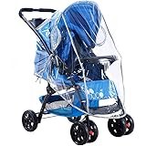 Universal Waterproof Baby Pushchair Rain Cover for Stroller Waterproof Windproof Dust Snow Weather Transparent Baby Carriage 