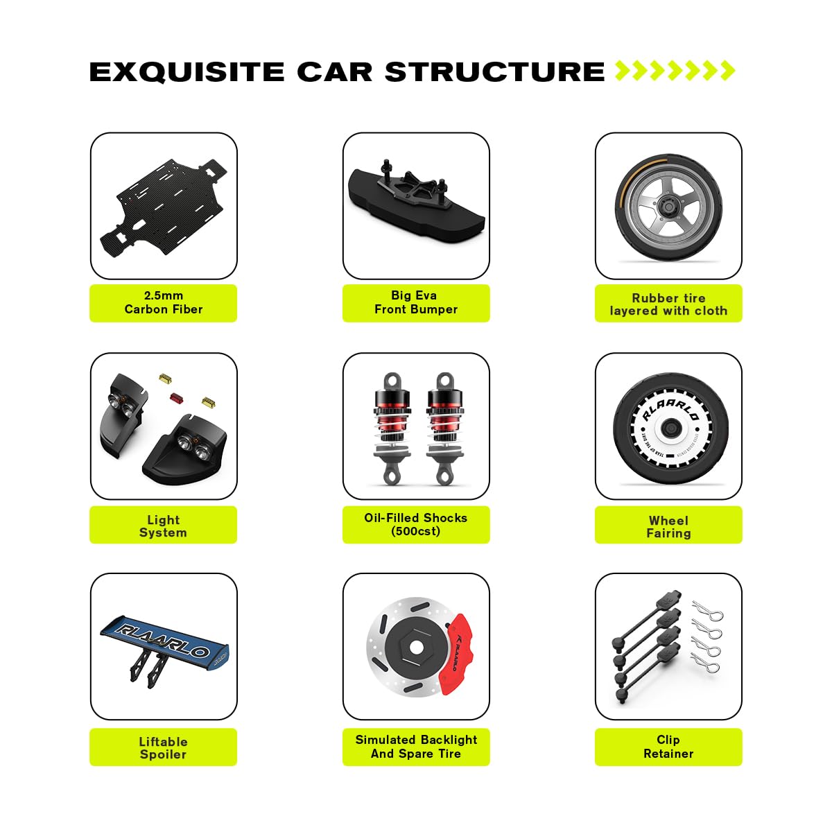 AMORIL 1/10 AK-787 Super Fast Brushless RC Drift Cars for Adults,Max 200KM/H Carbon Fiber On-Road Supercar with 3660 3900KV Brushless Motor,120A ESC,9KG Metal Servo,Waterproof Suitcase