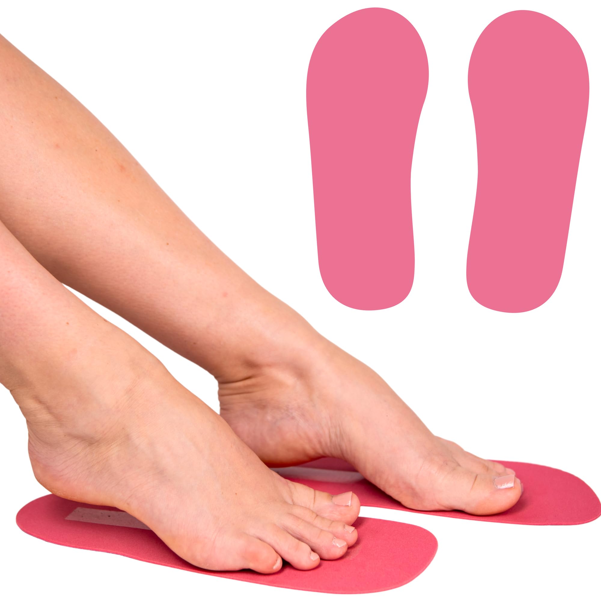 30 Pairs (60Feets) Spray Tanning Sticky Feet Pads For Sunless Tanning or Spa Sandals