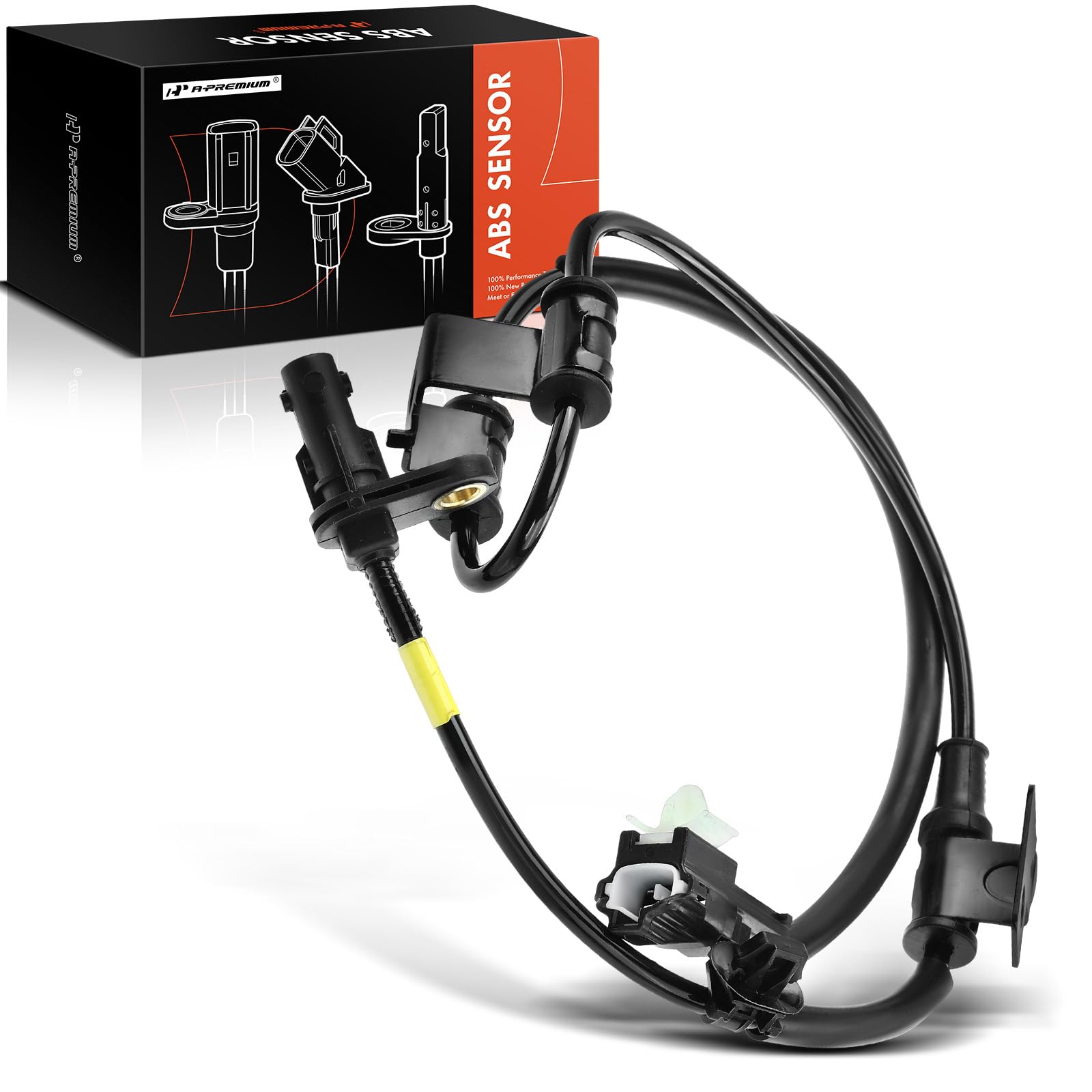 Photo 1 of A-Premium Front Right ABS Wheel Speed Sensor - Compatible with Kia Models - Optima 2011 2012 - Front Passenger Side, Replaces 59830-2T500