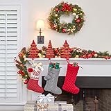 Brylanehome Cordless Led Christmas Garland (Green,0)