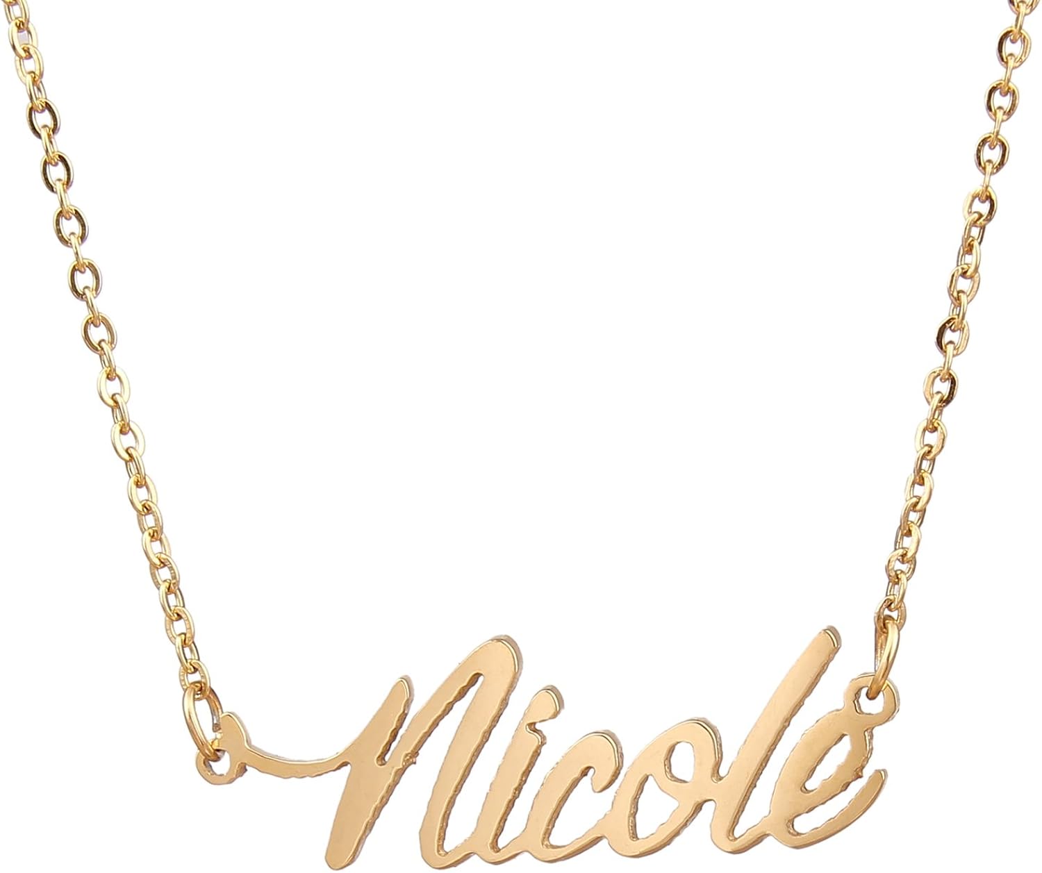 Nicole Name Necklace Outlet, 69% OFF 