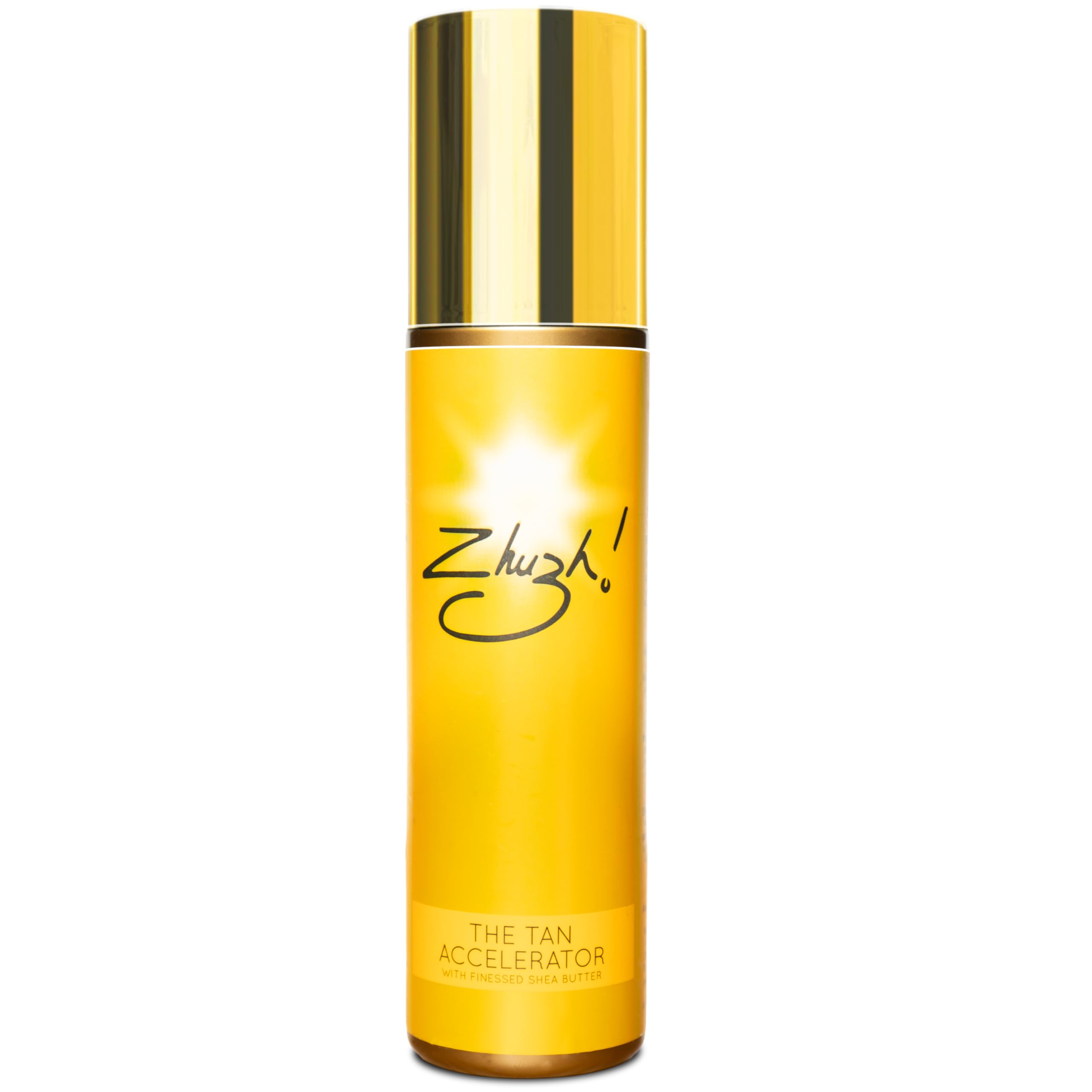 Zhuzh! Tan Accelerator 200ml - Fast Acting Natural Tan Enhancer, Hydrating Formula for Sun and Sunbed Use, Nourishing Ingredients for a Deep, Even, Long-Lasting Sun-Kissed Glow