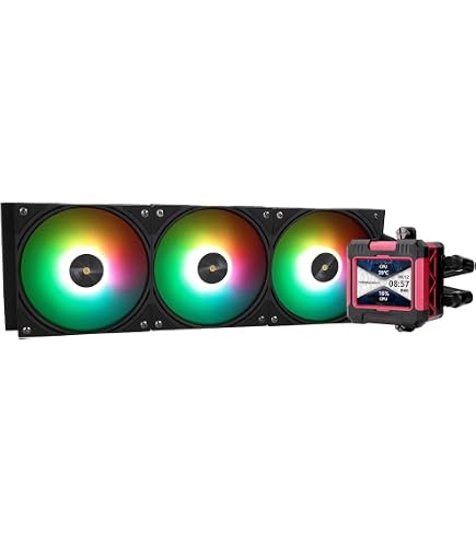 Amazon.com: Thermalright FW 360 Ultra ARGB Black 360mm AIO CPU