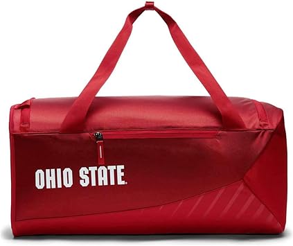 red nike duffel bag