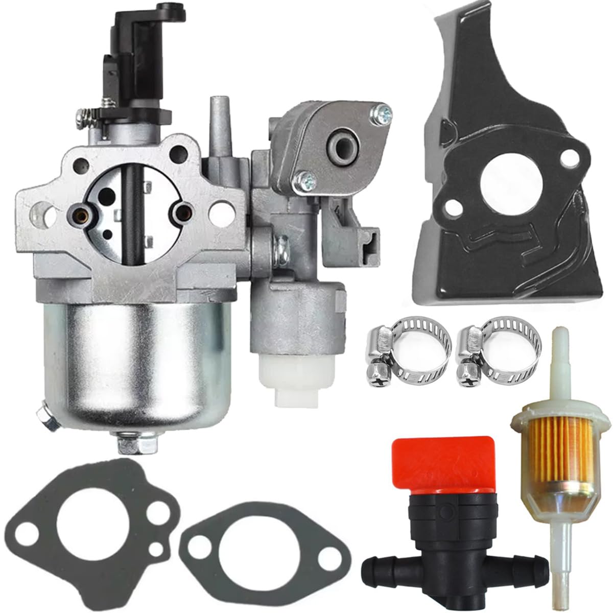 ZAMDOE Carburetor Replacement for Subaru Robin EX13 EX17 EX17D SP17 SP170 EX170D EX130 EP17 6HP EX170DM2231 Engine Replace for 277-62301-30 277-62302-50 Part, with Gasket