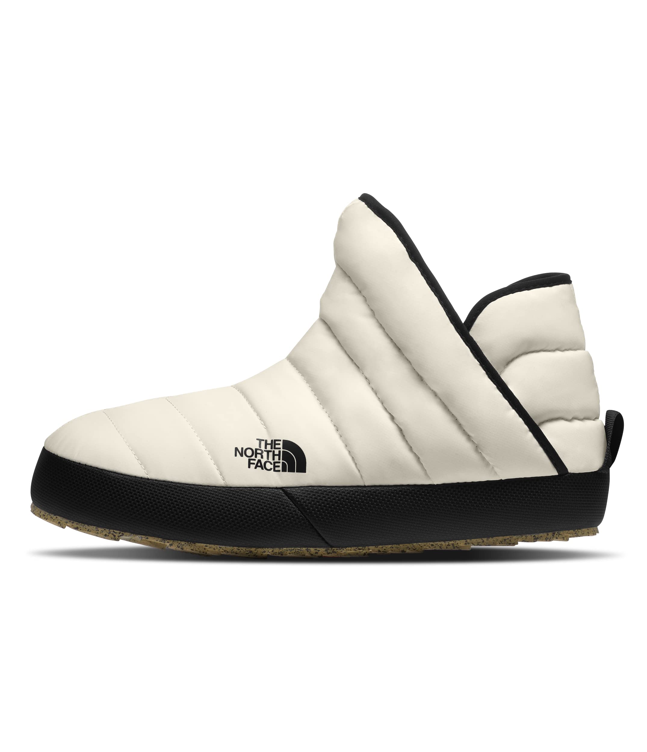 Photo 1 of The North Face Women's Thermoball Traction Winter Bootie - Insulated, DWR Finish, Gardenia White/TNF Black, 6