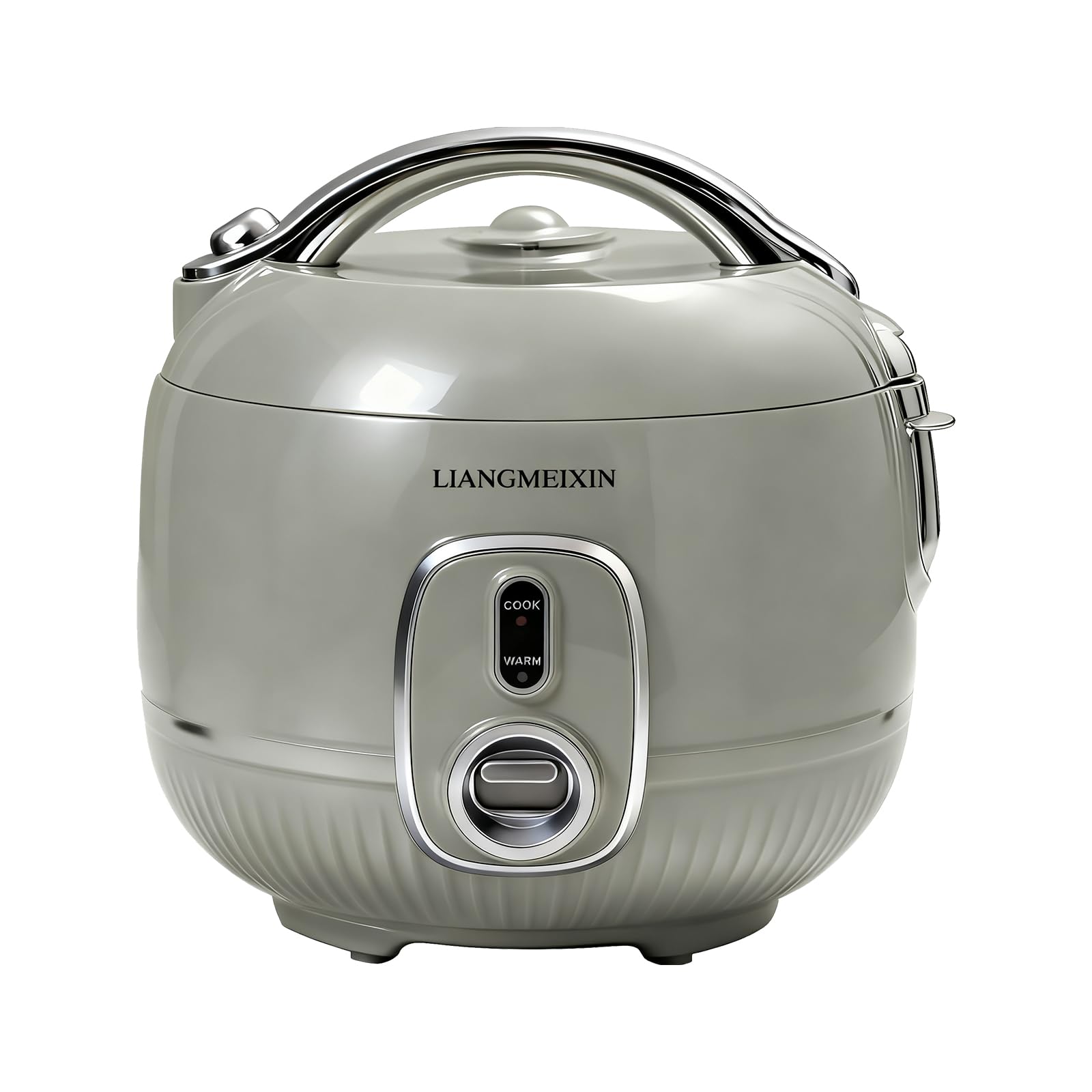 Mini Rice Cooker, 0.8L Portable Non-Stick Small Travel Cooker, 5-Cup ...