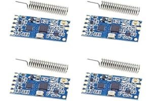 4pcs HC-12 SI4438 SI4463 Serial Port Module (SI4463)