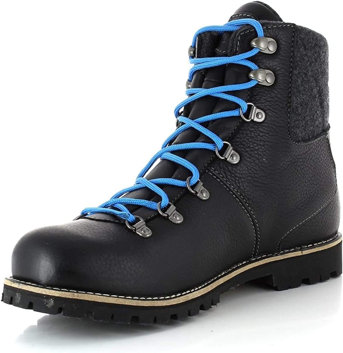 Dachstein - Gebirgsjäger men's winter shoes (black/blue) - EU 42 - UK 8