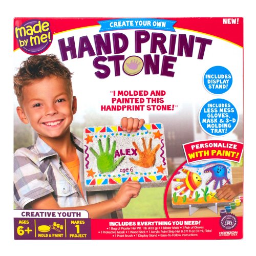 Made By Me Handprint Stone