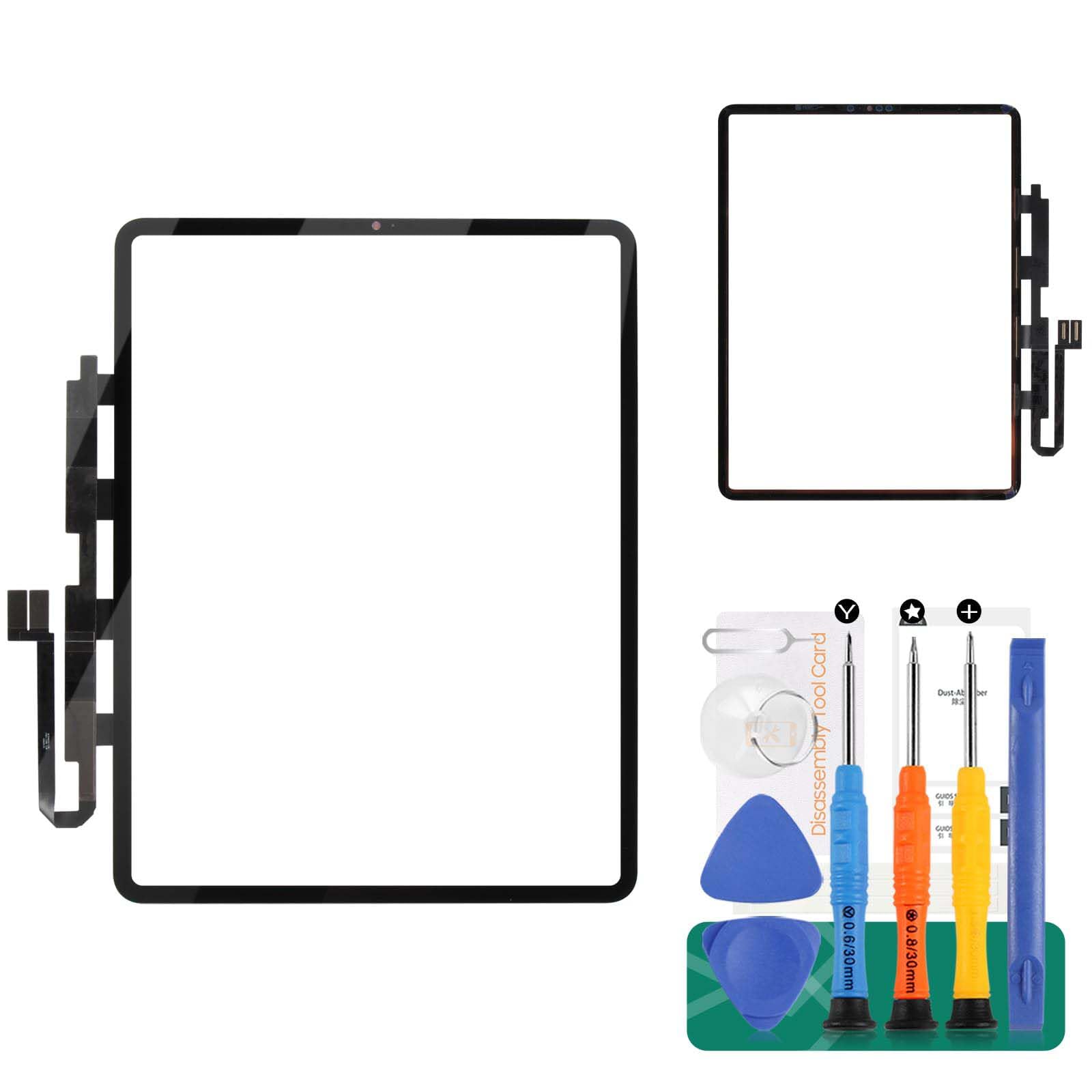 Photo 1 of for iPad Pro 12.9 5th Screen Replacement Digitizer for iPad Pro 12.9 6th Gen Touch Screen Replacement for iPad Pro 12.9 5th 6th Digitizer Repair Kits(No LCD Display)
