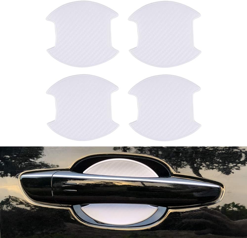 LECART 4PCS Premium Car Door Cup Scratch Protector TPU