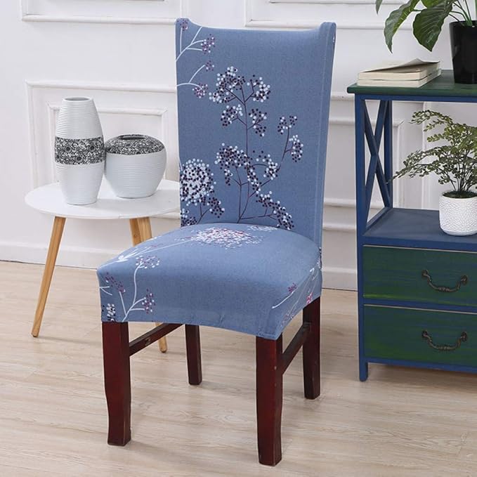 JZSHB Chair Cover Red Kitchen Chair Cover Stretch Seat Covers Chair