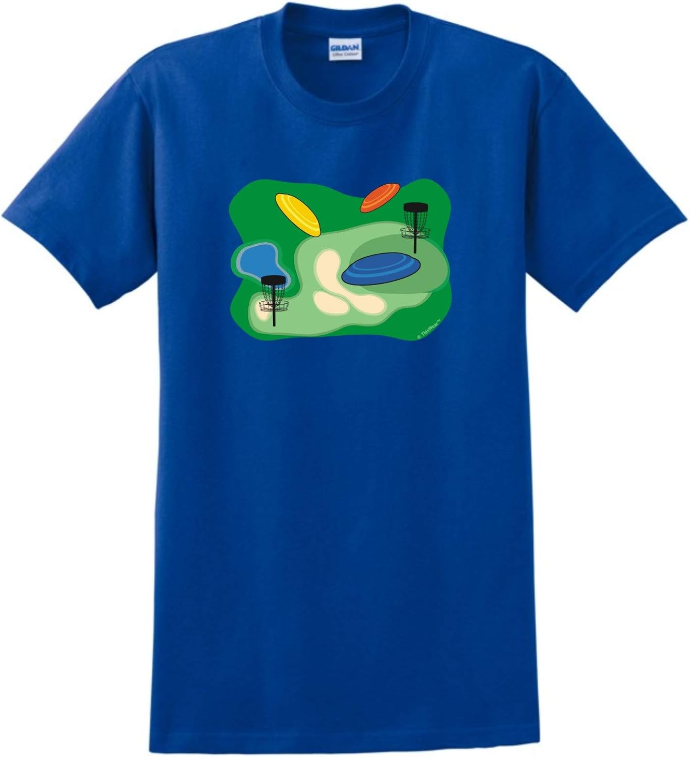 ThisWear Disc Golf Course TShirt Clothing