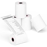 MBLABEL 2 1/4''x 85' Thermal Receipt Paper Rolls, POS Cash Register Paper Roll (5 Rolls)