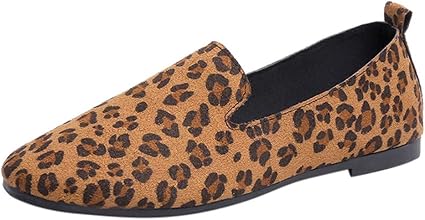 leopard print flats wide width