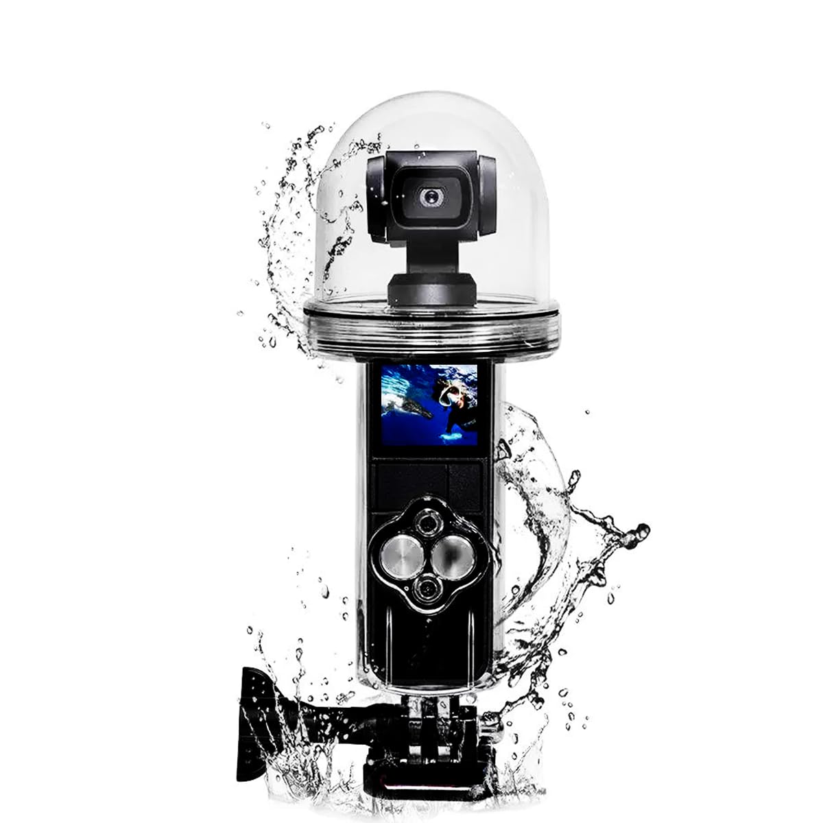 Waterproof Shell Case, 60m Diving Cover Suitable for osmo - pc Material