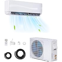 SIMOE Mini Split AC Energy Efficient Air Conditioner u0026 Heating System with  Inverter Wall-mounted AC with 1 Ton Heat Pump, Ductless AC (9000BTU  208-230V) : Amazon.ca: Home