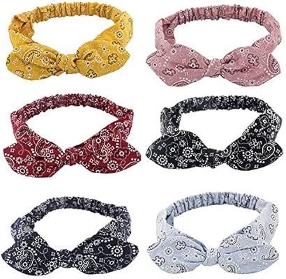 knotted bow headwrap